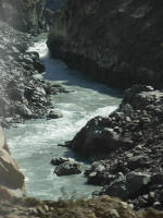 White water on the Indus River