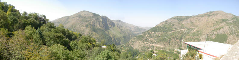 Part of the Murree Valley area