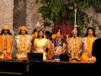 Some of the cast from the Mahabharata