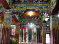 Inside the Gompa