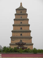 Big Wild Goose Pagoda from the outside