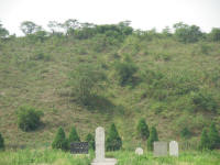The tomb mound