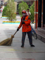 This streetsweeper will not get dirty (John)