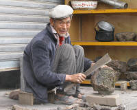 Lava stone artist
