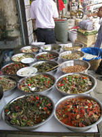 Typical spread of Dai dishes