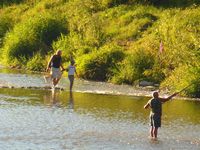 Fishing in the late afternoon in Sighisoara