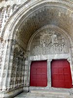 Entrance to the Cathederal (Cahors)