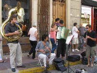 Music everywhere, Buenos Aires, Argentina