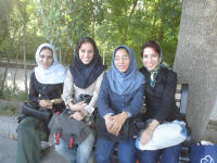 Young ladies, Iran