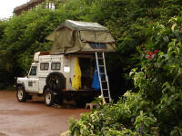 Camping in Kigali, Rwanda